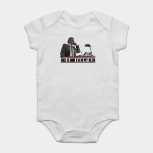 Se7en: This Is Not Even My Desk Baby Bodysuit